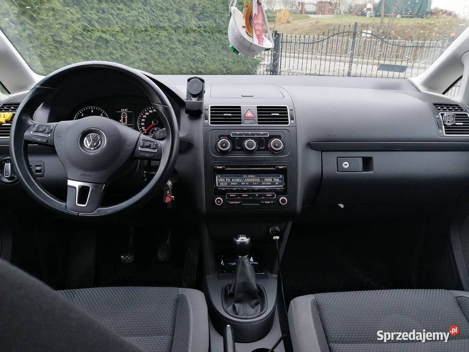 VW TOURAN 2011r 20TDI CR ZAREJESTROWANY manualna lubelskie Świdnik Duży