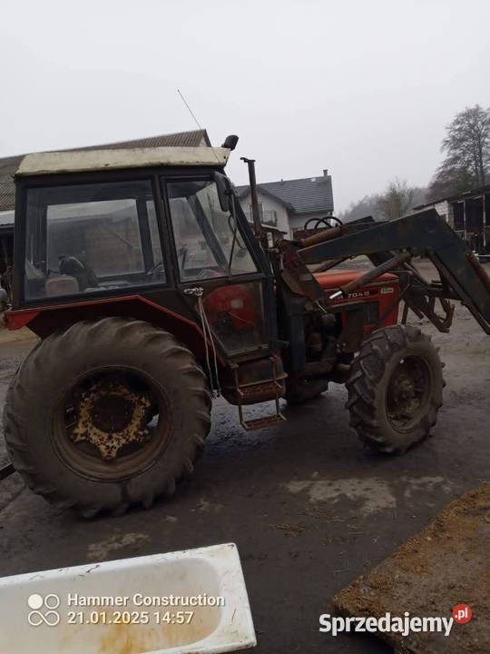 Sprzedam ciagnik zetor 7045 podlaskie Zdręby
