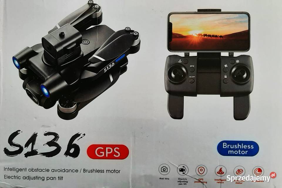 DRON EPS UAV S 136 4K Full HD Idealnie Nowy