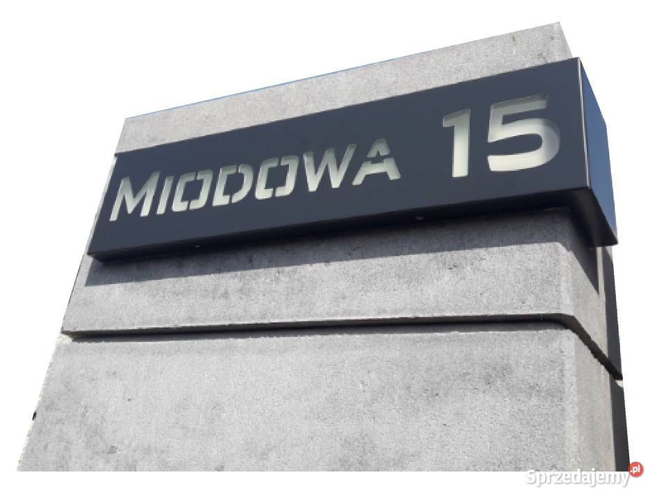 Numer Narożna Ogodzenie Dom Solarny Aluminiowy Sułkowice