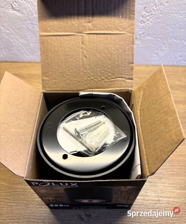 Reflektor sufitowy Polux Xeno czarnozłoty sprzedam