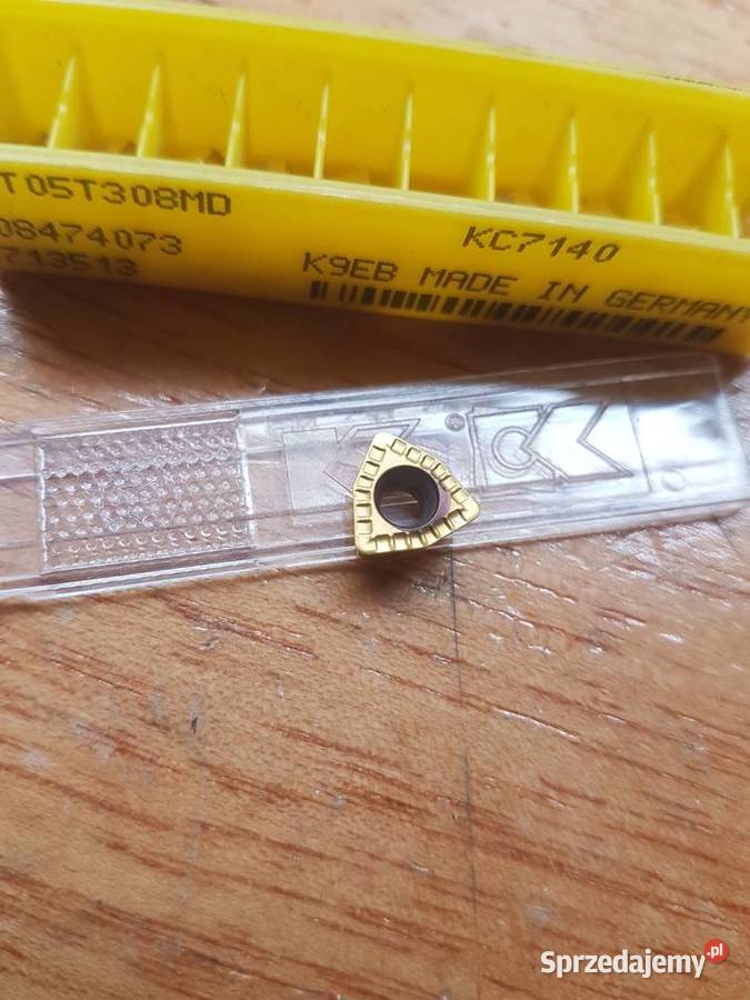 Płytka do wierteł kennametal DFT05T308 MD KC7140 Produkcja śląskie Gliwice