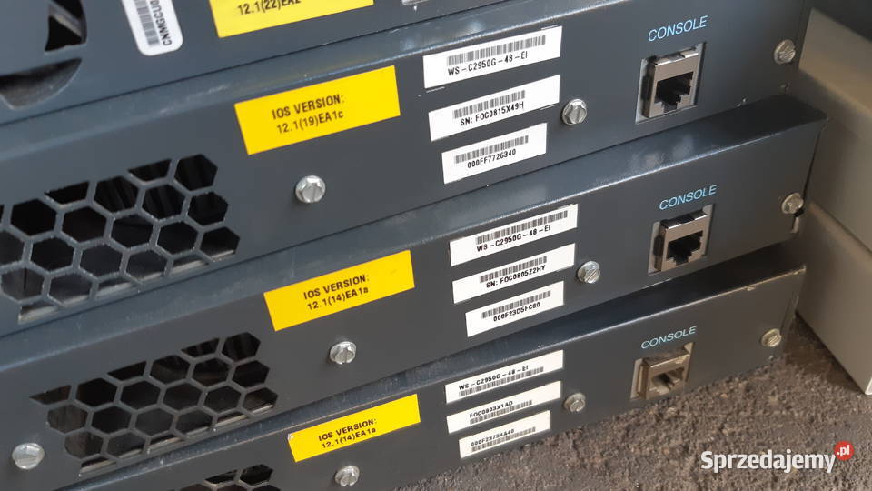 cisco switch catalyst 2950 wsc2950g24ei Szamotuły