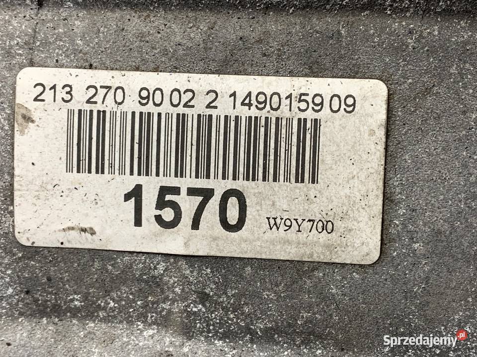 SKRZYNIA BIEGÓW MERCEDES CLS 2132709002 30 435 osobowe