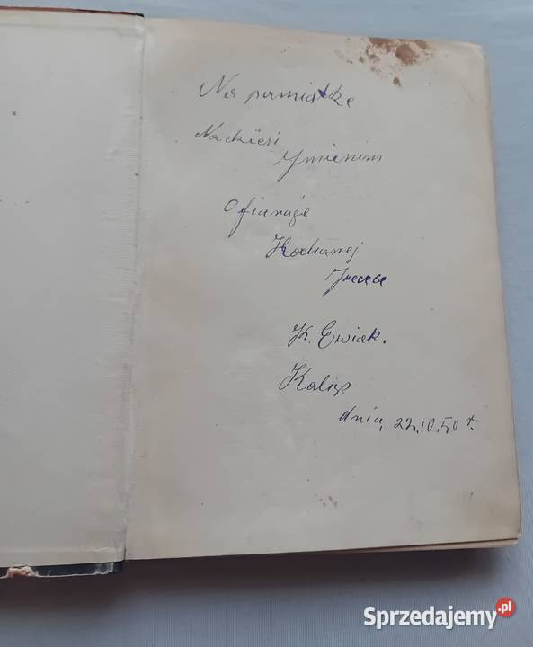 Eliza Orzeszkowa Marta Książka i Wiedza 1949 r Koźminek