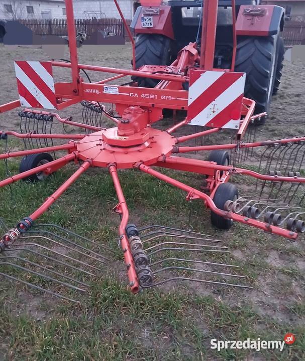 Zgrabiarka kuhn 4521 Przewracarka Przetrząsarka Ostrów Mazowiecka