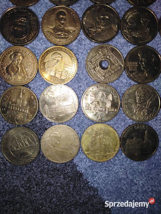 Monety 10 i 20 srebrne kolekcjonerskie podlaskie Rydzewo