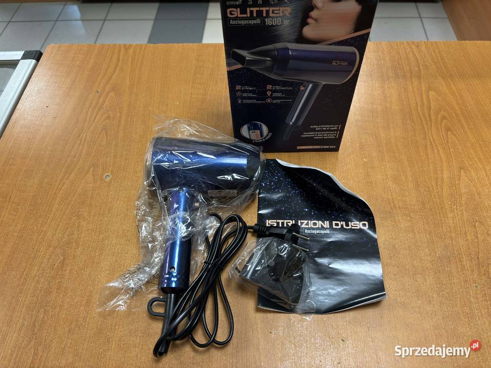 Suszarka do włosów Dictrolux Star Glitter 1600W AGD drobne Elbląg