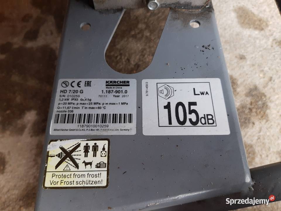 Myjka spalinowa Karcher HD 720 Biskupiec