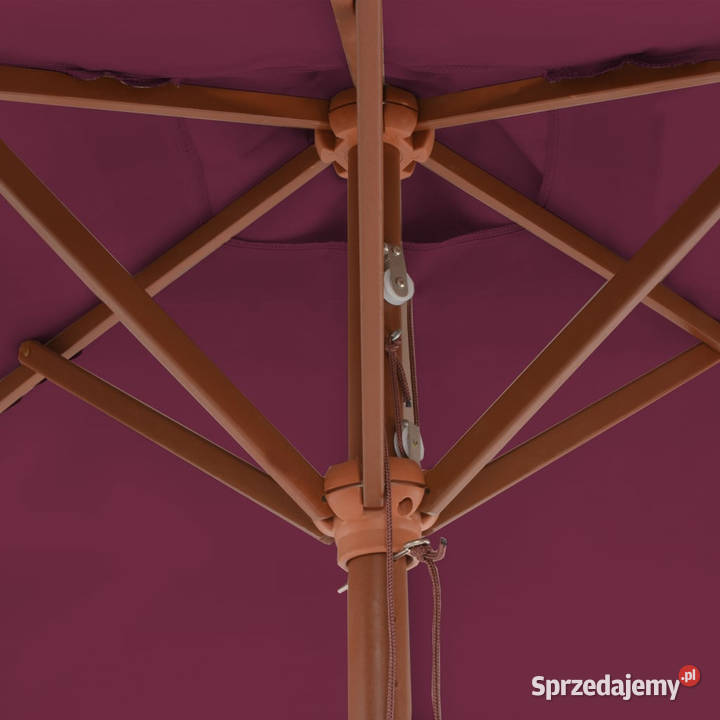 Parasol ogrodowy na drewnianym słupku 150 x 200 Warszawa sprzedam