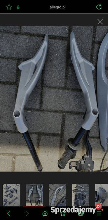 BMW K 1600 wahacz halogen osłona amortyzator Układ elektryczny, zapłon wielkopolskie Nowy Tomyśl