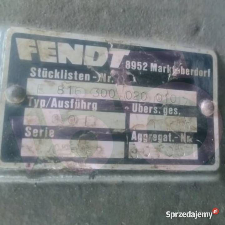 Przekładnia E816300020010 Atak Wałek Wilkowo sprzedam