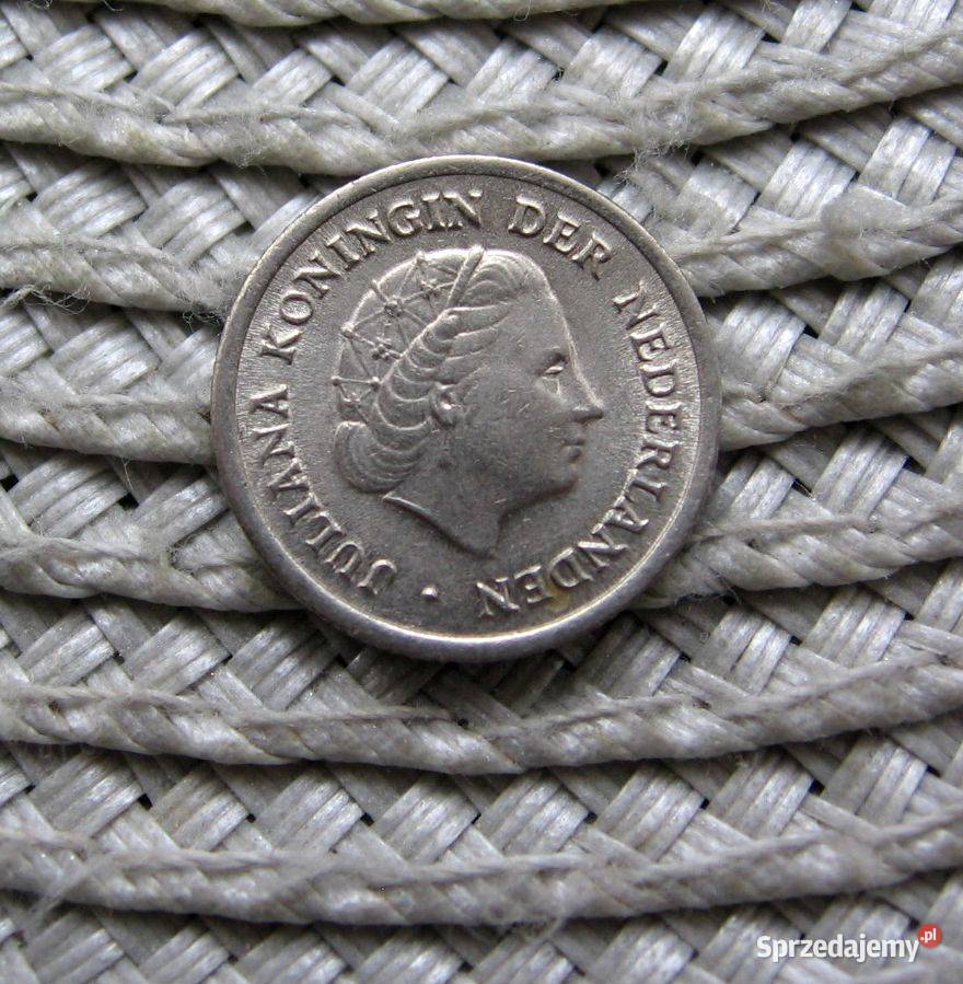 Holandia 10 Cent 1950r Kalisz