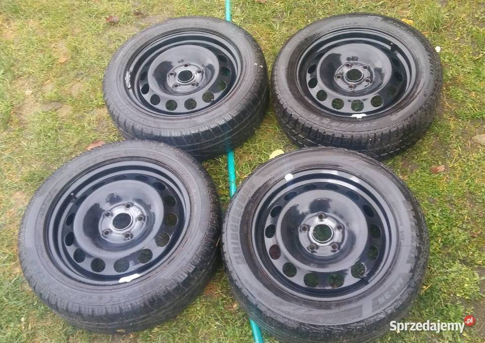 4 FELGI Stalowe 16 VW Audi Skoda 5x112 6J16 ET Gorzów Wielkopolski