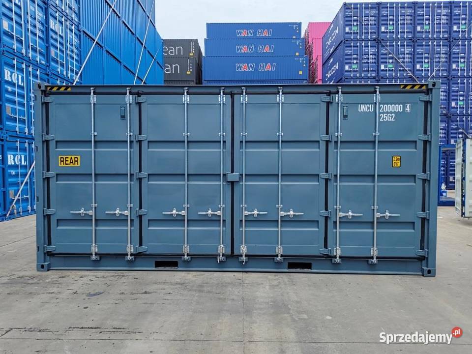 Kontener 20HC Open Side Side Door nowy ONE WAY Gdynia