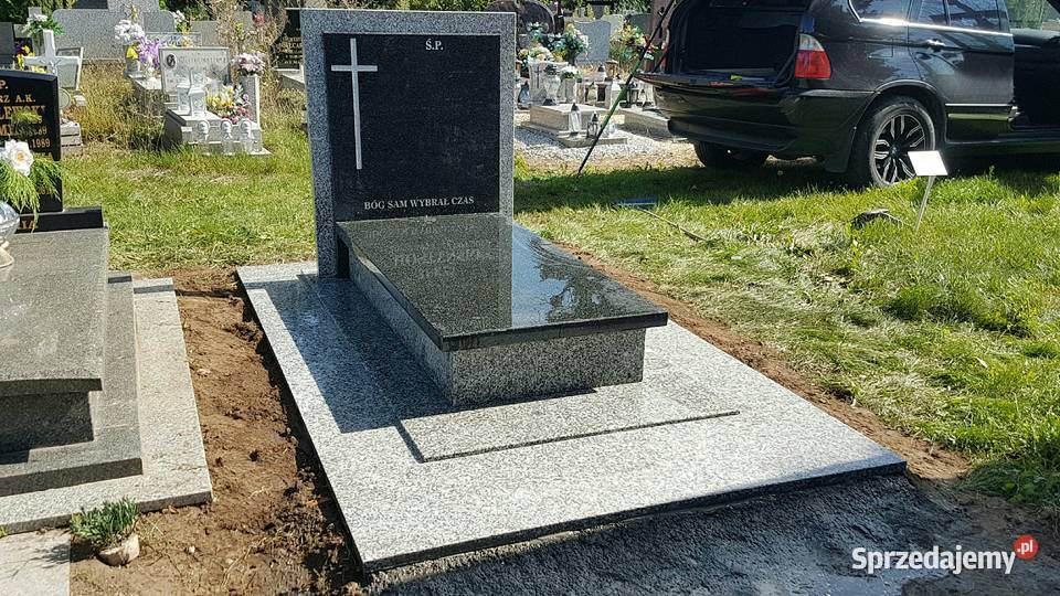 Nagrobek impala strzegomski z posadzką Pozostałe Świdnica