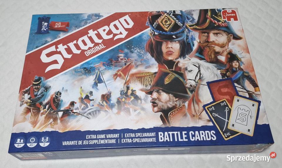Strategiczna gra planszowa Stratego oryginal Samodzielna gra Ekonomiczne i strategiczne Czeladź