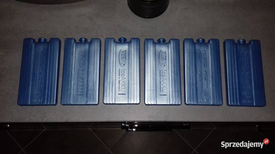 Wkłady chłodzące do lodówki Ezetil ice akku Kołobrzeg sprzedam