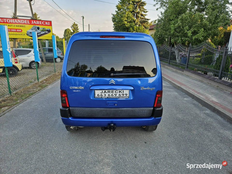 Citroen Berlingo Opłacony Zdrowy Zadbany immobilizer Kisielice
