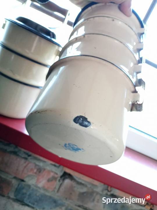 Kanka emaliowana prl Stalowa Wola