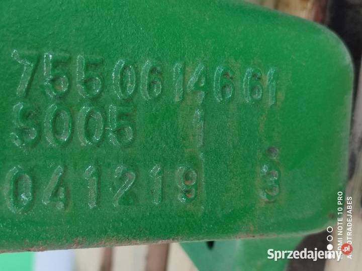 Zwrotnica L157636 L157614 John Deere 6910 wielkopolskie Wilkowo