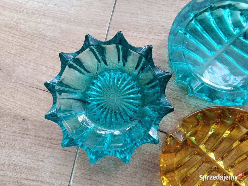 Popielniczki Ząbkowice 2 sztuki i miseczka Pozostałe Choszczno