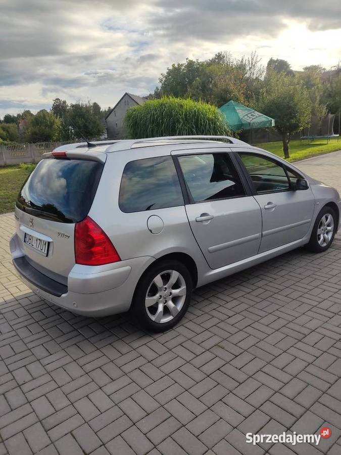 Peugeot 307 SW lakier metallic dolnośląskie Raciborowice Dolne