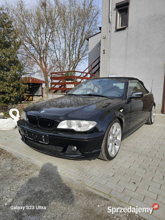 Bmw E46 cabrio 320i M54B22 lift 2003 320i manualna Gierłachowo