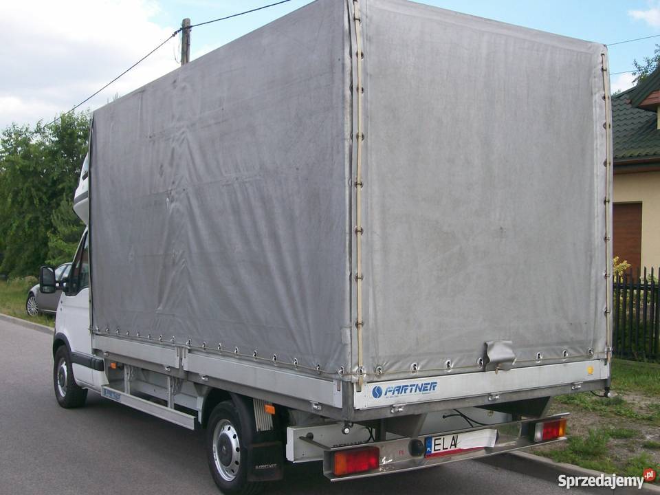 Renault MasterKontener 8 palet Sypialnia Webasto 421000km Łask