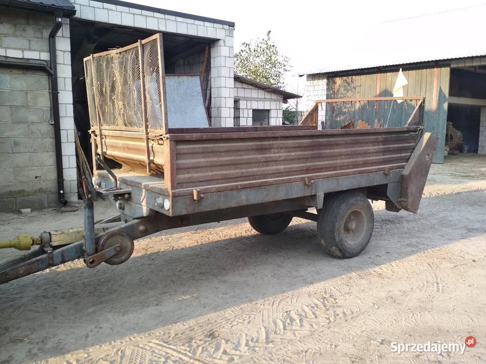 ROZRZUTNIK obornika jednoosiowy 35t POLSKI Hodowla zwierząt mazowieckie Jedlińsk sprzedam