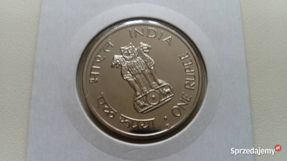 Moneta 1 rupia 1969 r 100 rocznica urodzin Mosina