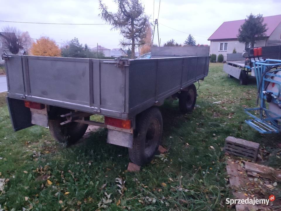 Przyczepa dwuosiowa wóz Cianowice