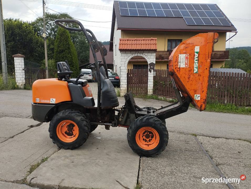 wozidło budowlane ausa AHA 120 benford terex Sucha Beskidzka