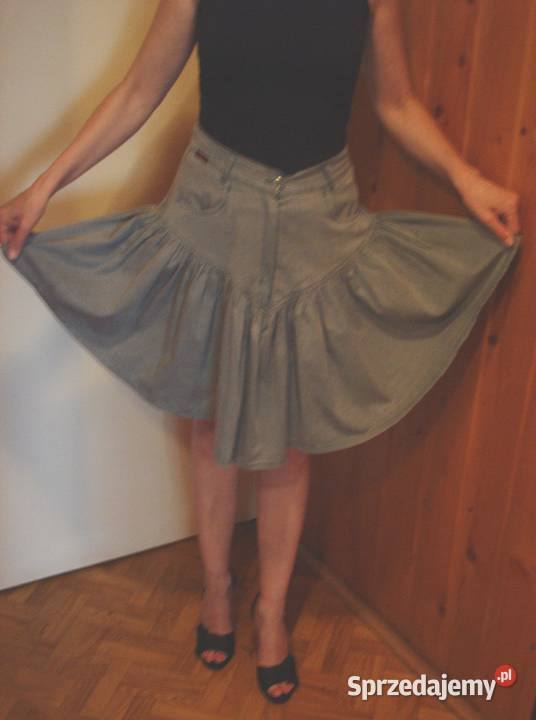 Krótka zielona spódnica Rozmiar S małopolskie Bochnia sprzedam