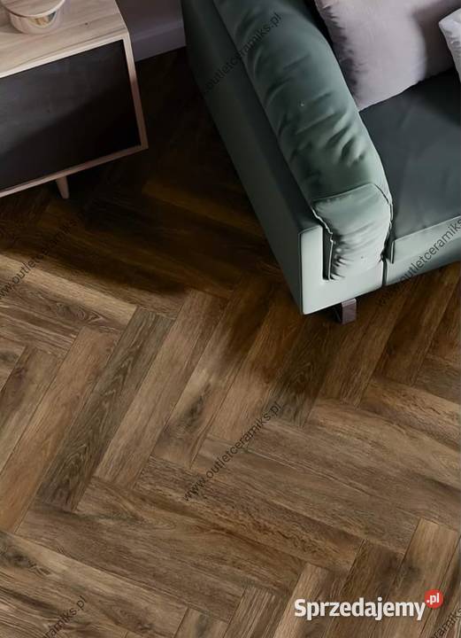 Płytki drewnopodobne jodełka do salonu łazienki Płytki i fugi Radom sprzedam