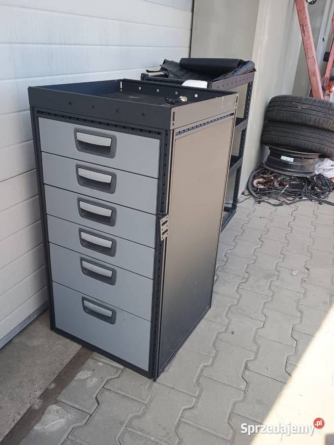 Regał szafka kontener zabudowa z szufladami Radom