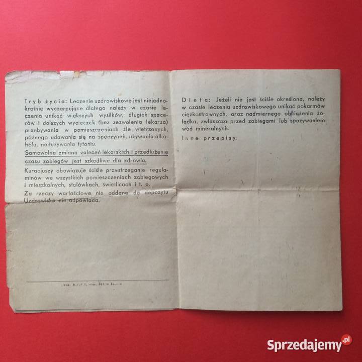 1671 Przepis Leczniczy Józefowicz zachodniopomorskie Szczecin