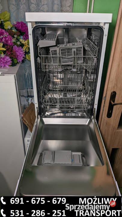 Zmywarka wolnostojąca Siemens 45 gwarancjadowóz Zmywarki kujawsko-pomorskie Dobrzyń nad Wisłą