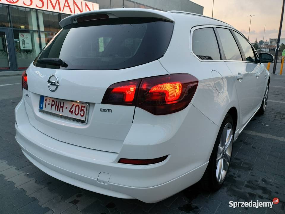 Opel Astra J OPC Line Cała w oryginale2011 CD Ostrów Mazowiecka