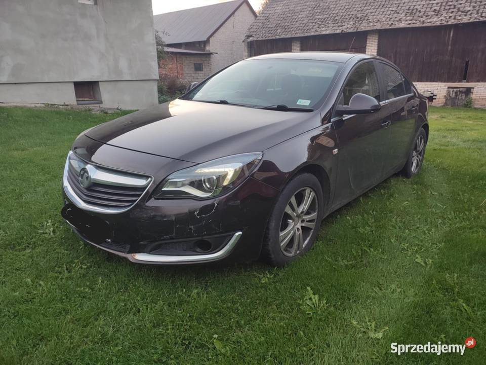 opel insignia A lift 2016 20 diesel anglik na Wiślica