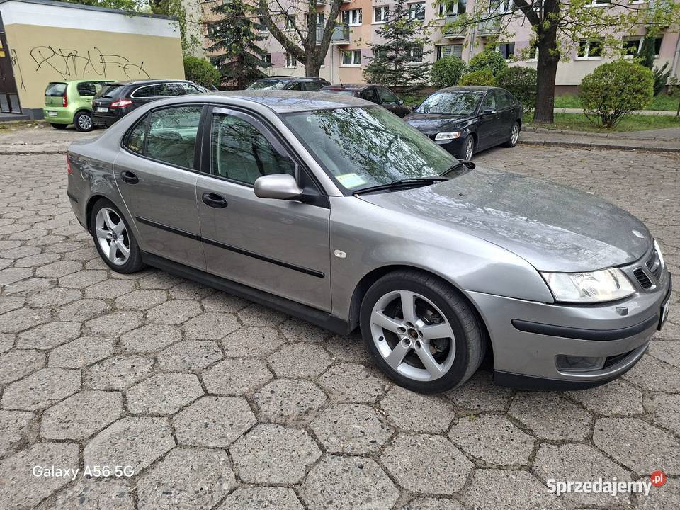 SAAB 93 18 BENZYNA LPG 2004 SKÓRY MANUAL CZYTAJ Warszawa