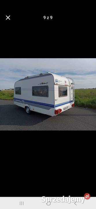 Przyczepa kempingowa Hobby 440 1200 DMC Motoryzacja