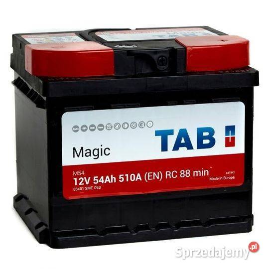 Akumulator TAB MAGIC 54Ah 510A Gdańsk akumulatory Części