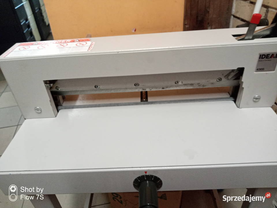 Sprzedam gilotynę Ideal 4305 stan rezerwowa śląskie Bytom