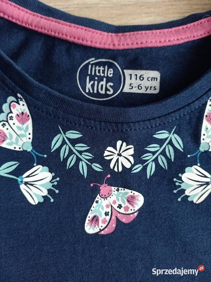 Bluzka koszulka dziewczęca na długi rękaw dziewczynka Płock