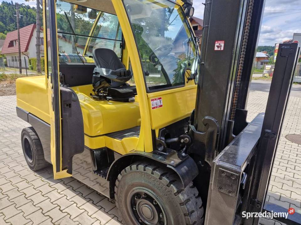 Wózek widłowy HYSTER H55FT LPG 55 tony małopolskie Stary Sącz