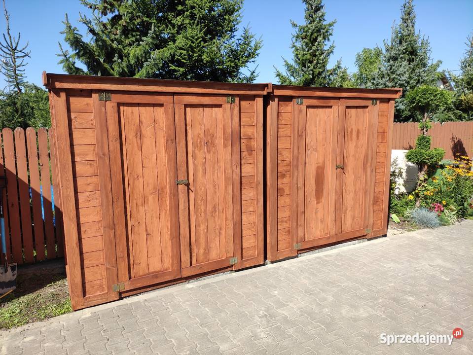 Domek ogrodowy narzędziowy drewutnia Poznań