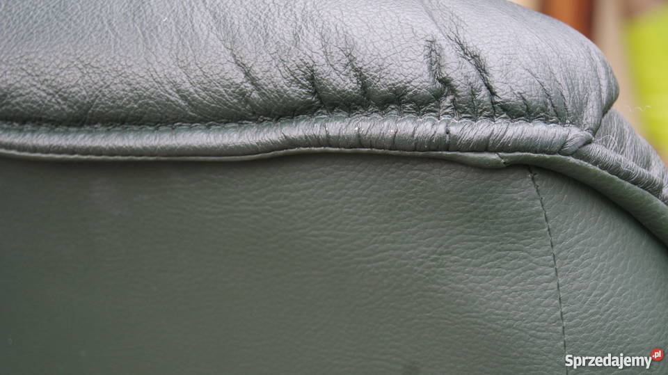 Fotel obrotowy skórzany duński DESIGN dolnośląskie Dobroszyce
