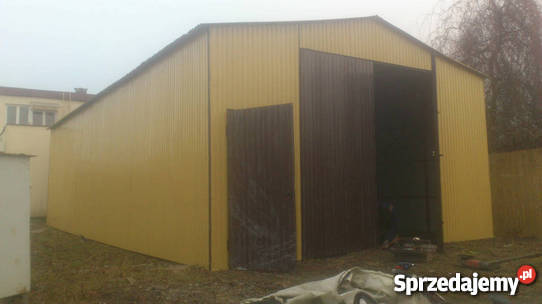 Garaż Blaszany Garaże Blaszane 8x20 Każdy Wymiar Biecz sprzedam