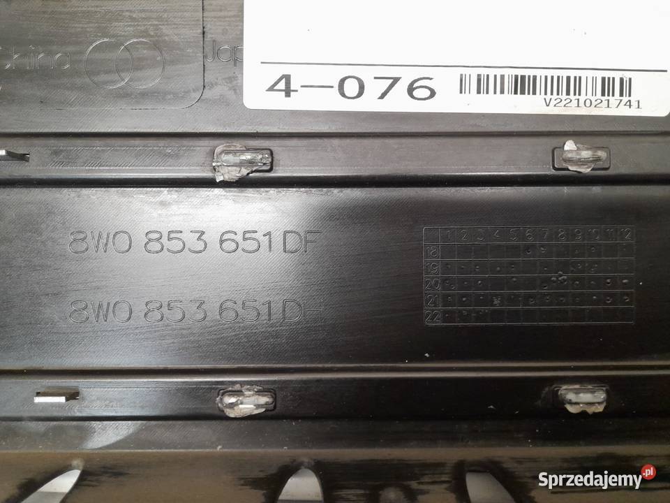 AUDI A4 B9 LIFT 19r Atrapa Chłodnicy Grill Goleniów